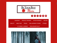 Tablet Screenshot of beyourbestmom.com